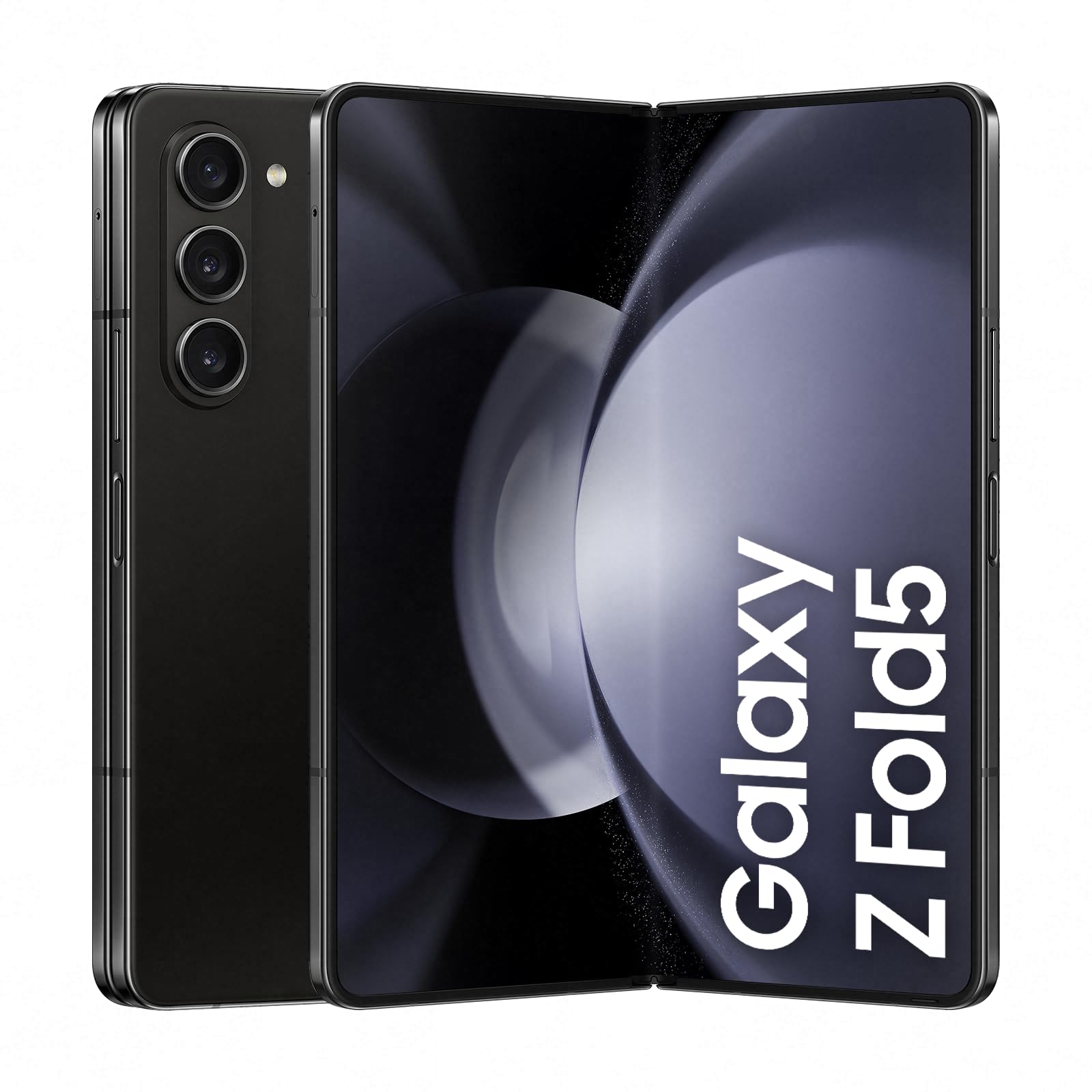 Samsung Galaxy Z Fold5 5G (E-Sim + Physical Sim Slot) 7.6 inches, 256GB Rom/12GB Ram/SM-F946B - Phantom Black - International Version