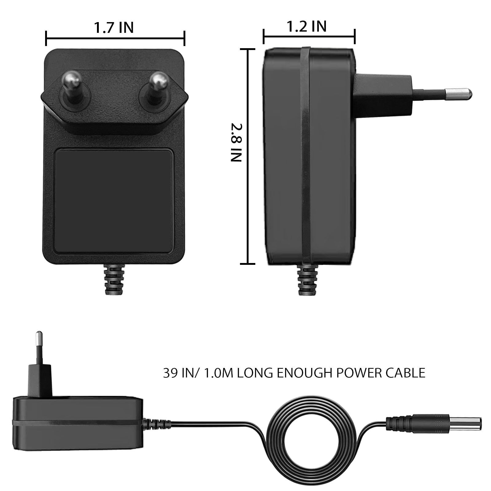 21V Lithium Akku Ladegerät, kompatibel mit 20V und 21V Mini Kettensägen. | Akku Laubbläsern, Bohrmaschinen, Schraubenschlüsseln, Schraubendrehern und anderen Elektrowerkzeugen.
