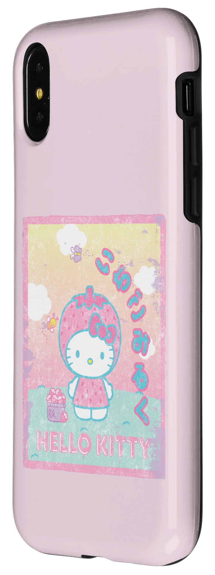 Amazon.com: Hello Kitty Strawberry Milk Case for iPhone X/XS