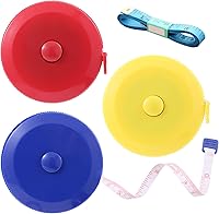 Vista 12 de Cinta métrica retráctil, cinta métrica de tela, cinta métrica de costura pequeña de 60 pulgadas para manualidades, enfermería, viajes médicos Verde