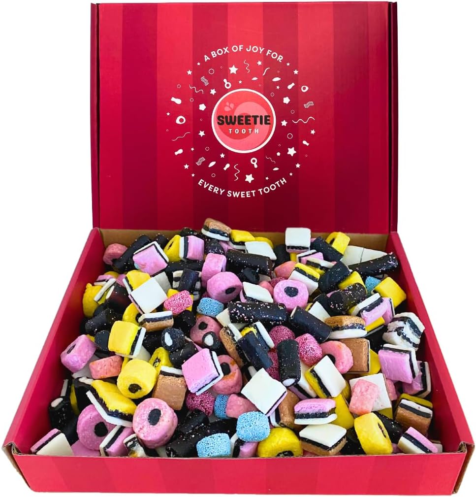 Sweetie Tooth Premium Liquorice Allsorts 1kg Hamper Gift Box