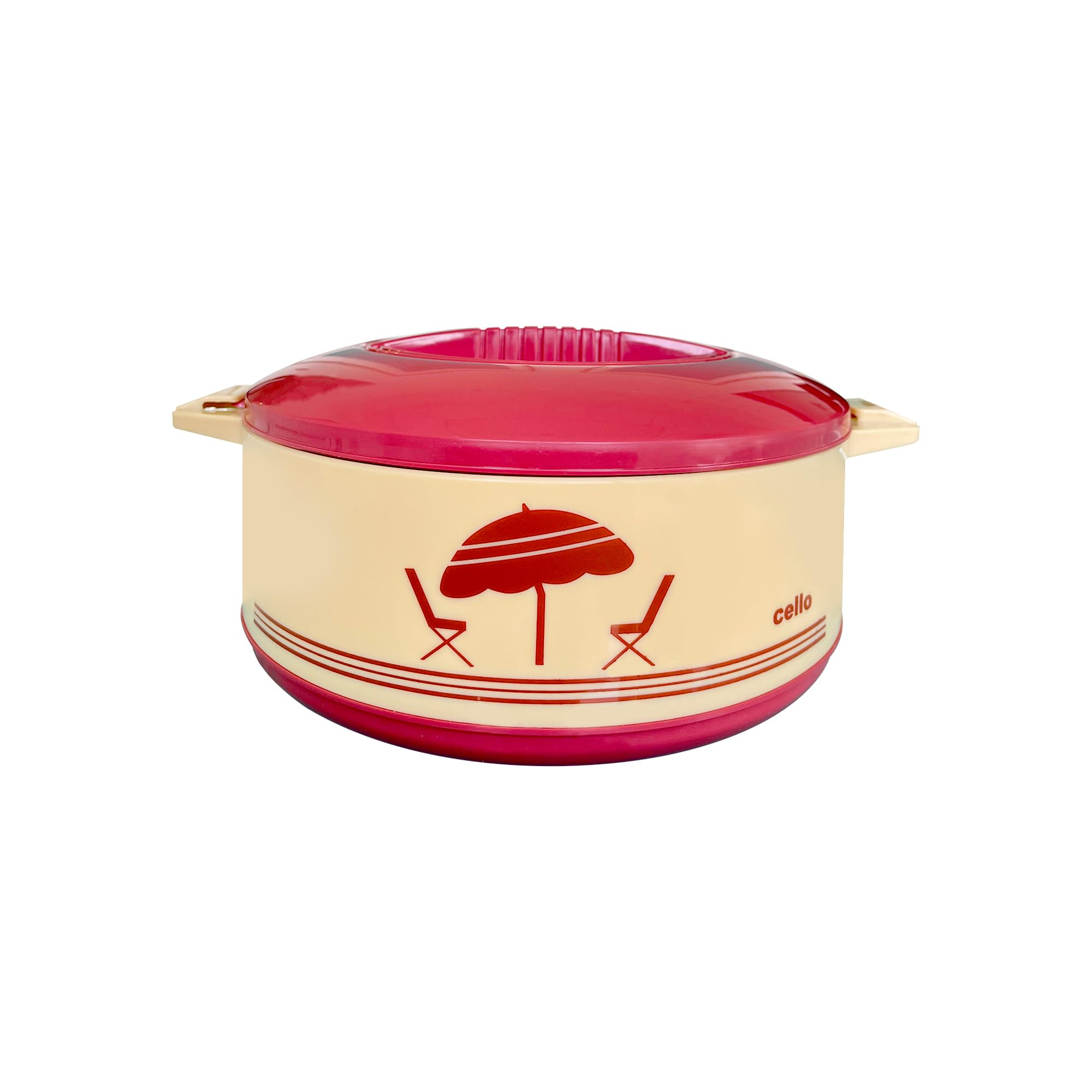 Cello Chef Insulated Food Server Casserole (Beige) 1250 ML