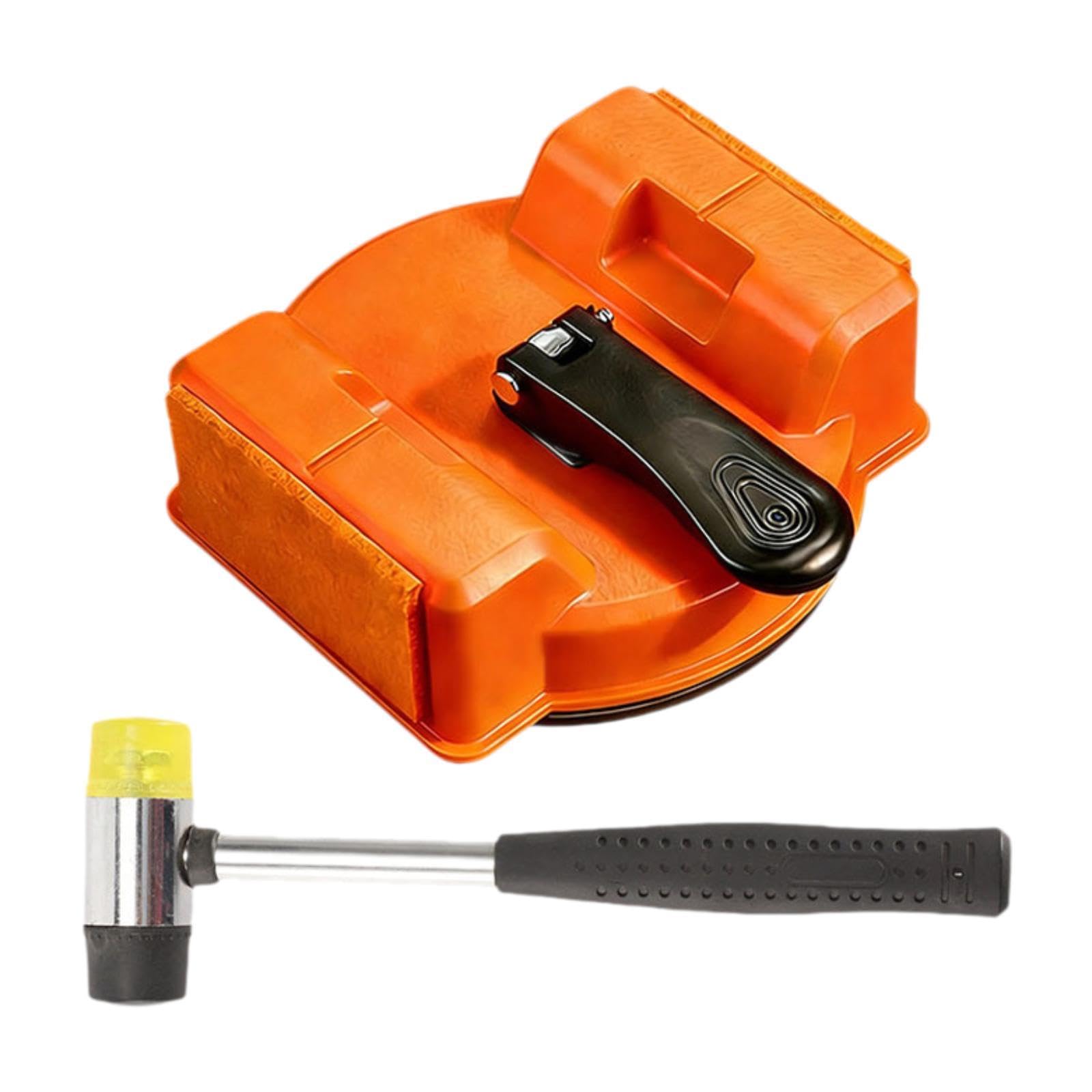 Extracteur d'espaces de sol et maillet en caoutchouc pour reparation precise de parquet