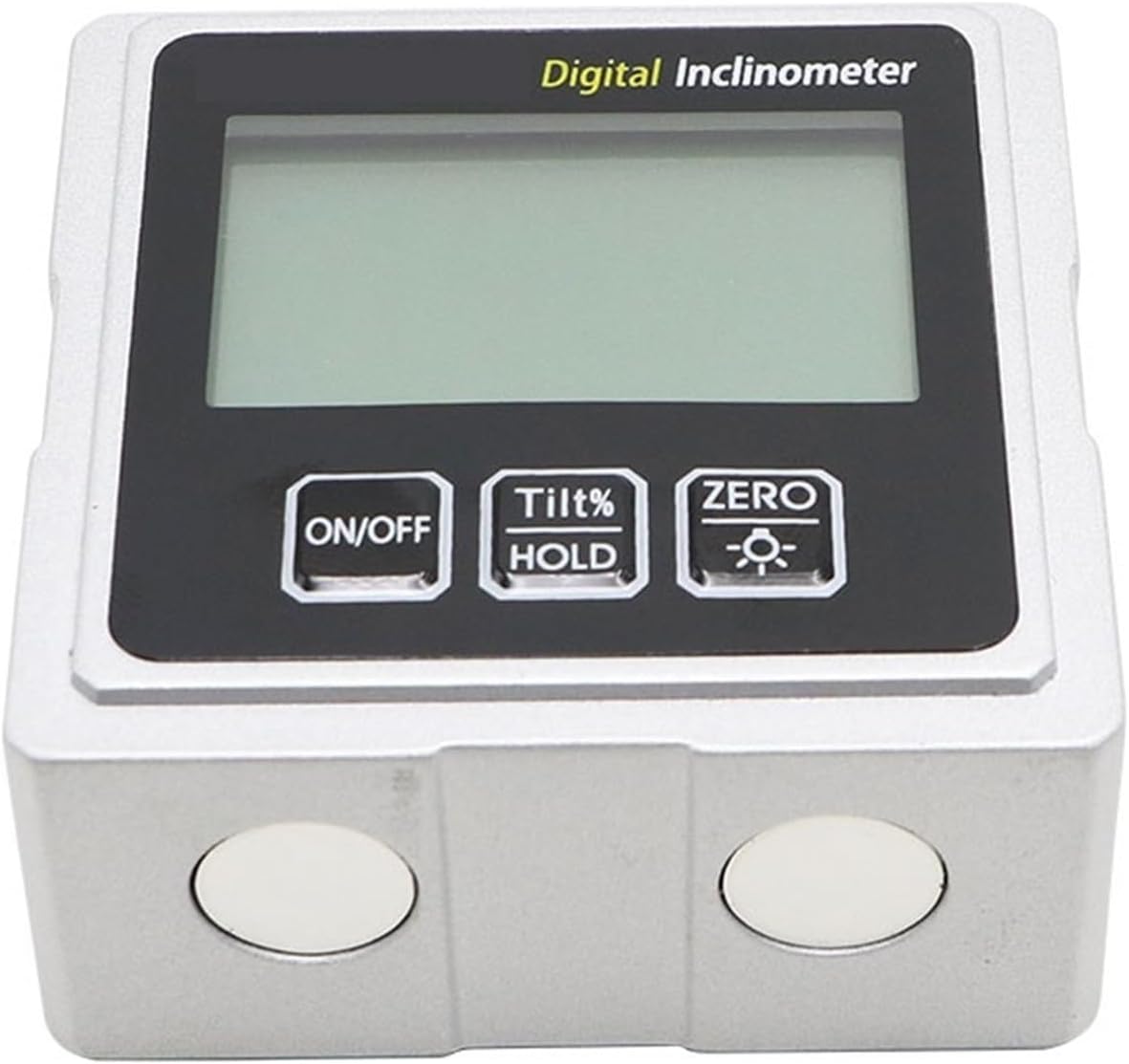 Protractor 360° Mini Digital Protractor Electronic Level Box With 3-Side Magnets Digital Level Angle Finder(5339-90A)