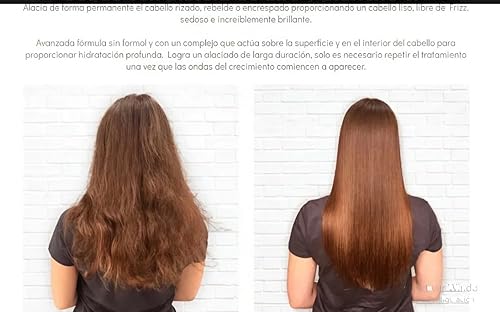 Vista 5 de Nutrapel KIT ALACIADO DE CABELLO CHOCOLATE 4EVER LASSIO 6 MESES ALACIADO Chocolate