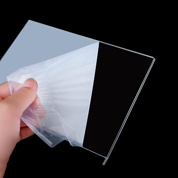 A5 Menu Holders, 3 Pack Acrylic Sign Holder L-Shaped Poster Display Stand