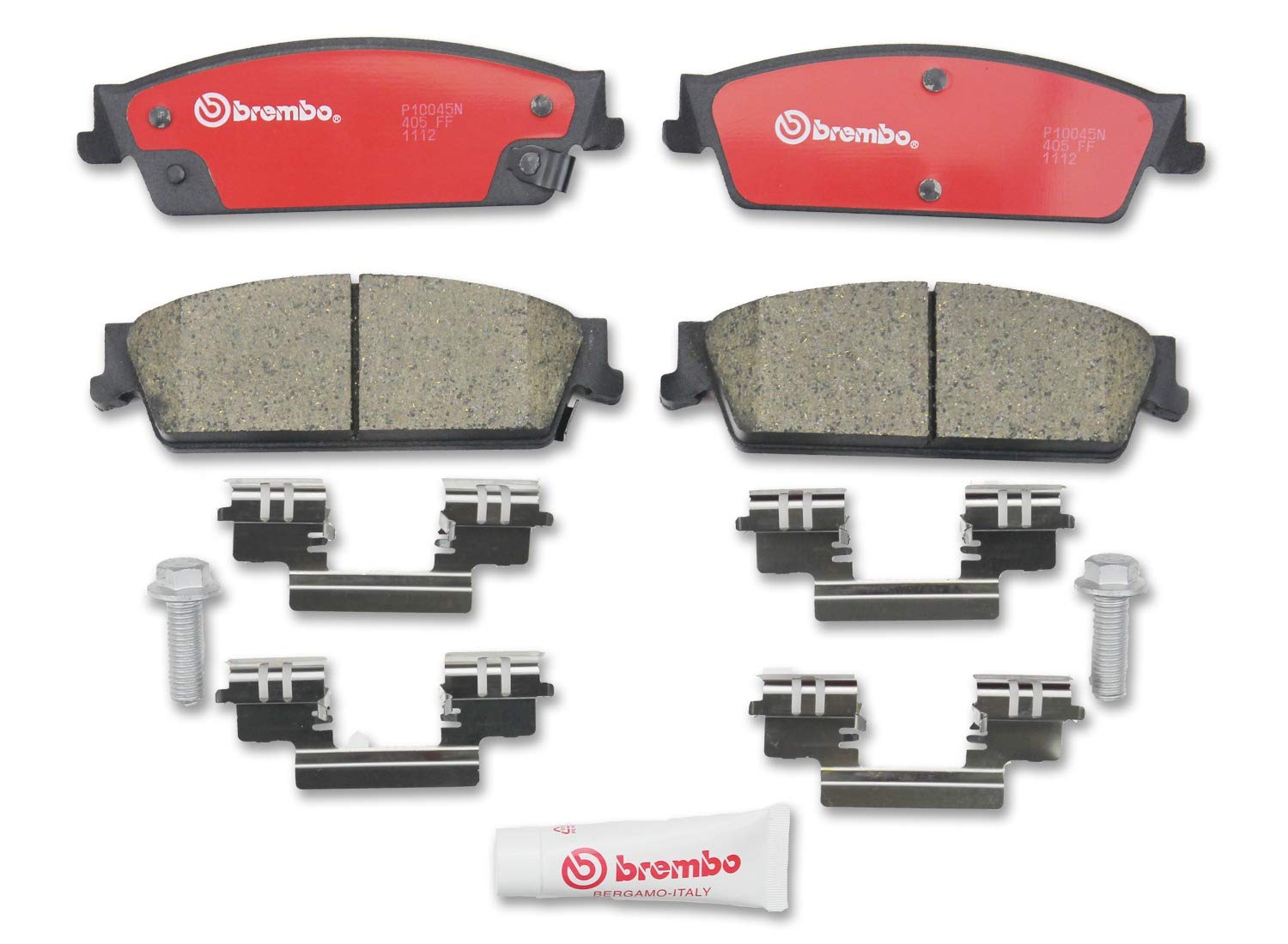 Amazon.com: Brembo P10045N Premium Ceramic Rear Disc Brake Pad Set  