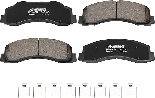 Miniatura 7 de Juego de pastillas de freno traseras de cerámica compatibles con Hyundai SonataElantraAccentVeloster, Kia RioOptima HybirdSoul