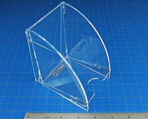 Miniatura 10 de LITKO Organizador de cartas de juego  Tarjeta estándar de tamaño estadounidense  euro  Juegos de cartas coleccionables y de vida (transparente,