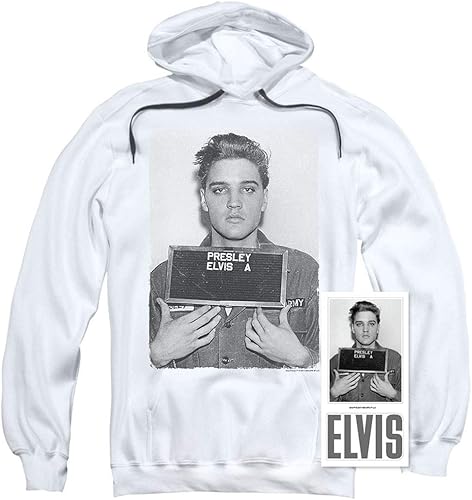 Miniatura 2 de Popfunk Elvis Presley Signature Heartthrob Music - Sudadera con capucha y calcomanías