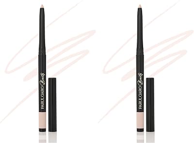 Garg Pencil Beauty Bold Define Matte Kajal|Smooth Glide for Waterline & Lash Line|Everyday Wear Kajal|Long-Lasting,Vegan & Cruelty-Free (Saras),Ivory (Pack of 2)