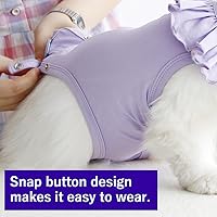 Vista 2 de Traje de recuperación para gatos para heridas abdominales y enfermedades de la piel, camisa de recuperación quirúrgica transpirable después