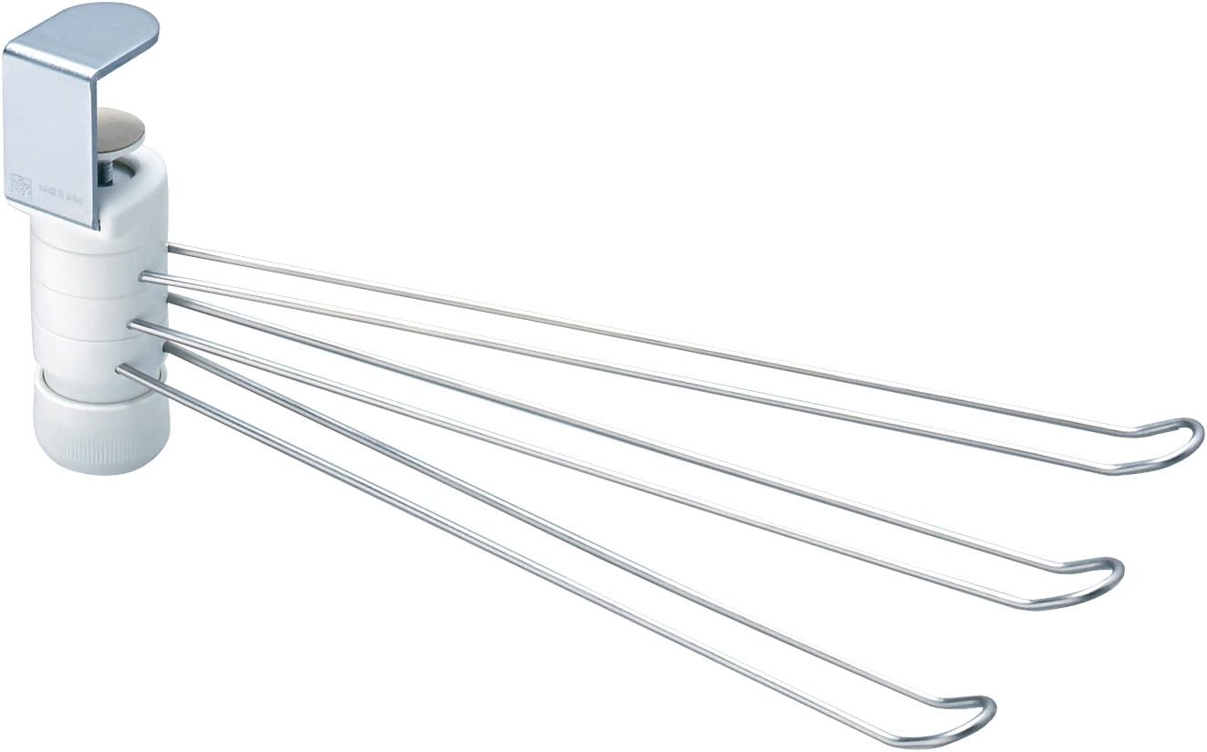 Amazon レック 吊戸棚 ふきん掛け 3本 ホワイト K 509 ふきんハンガー オンライン通販