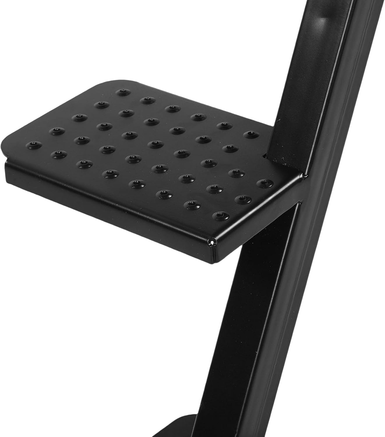 Focket Boat Trailer Steps, Heavy Duty Anti Slip Surface with Handle Universal 3 Step Ladder for Tongue