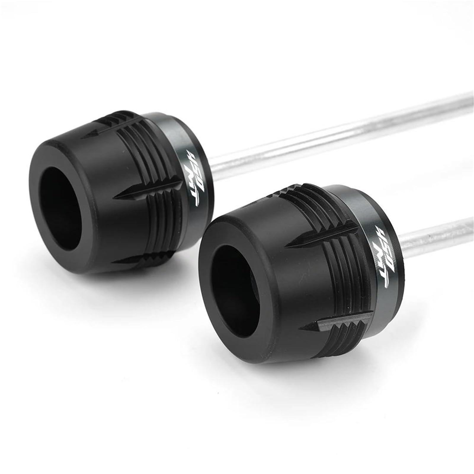 Slider Telaio Per CFMOTO 450MT MT450 CF MOTO 450 MT 2024-2025, Protezione Anticaduta Per Forcella Anteriore Asse Ruota Anteriore E Posteriore Moto Protezione(Titanio,Anteriore Posteriore)