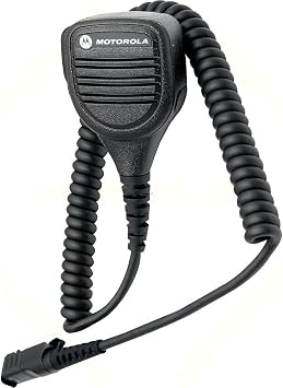 Motorola PMMN4071A Impres Remote Speaker Microphone with Noise-Cancelling Directional Black