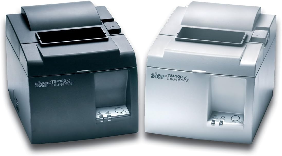 Star Micronics 39461210 Model TSP143U Thermal Printer, Cutter, Putty, with USB Cable and Power Supply