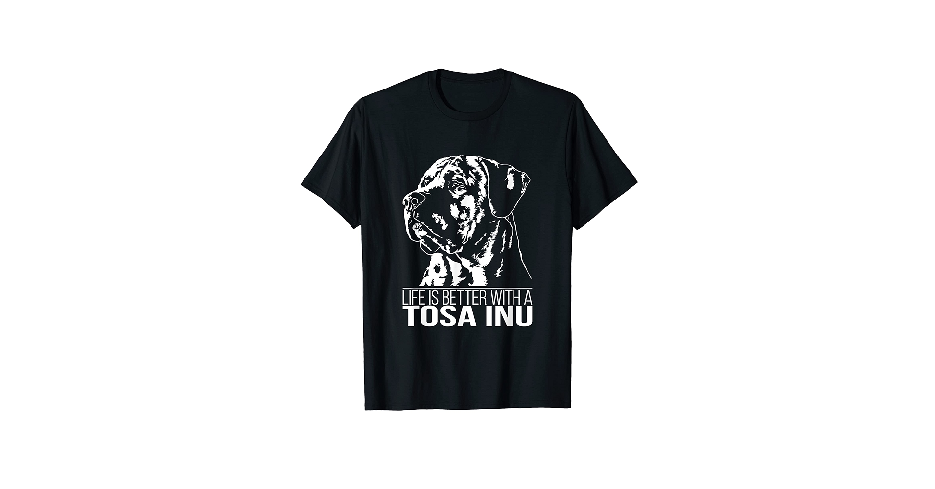 Amazon | 土佐犬生活は犬を言うとよりよいと言う。 Tシャツ | T