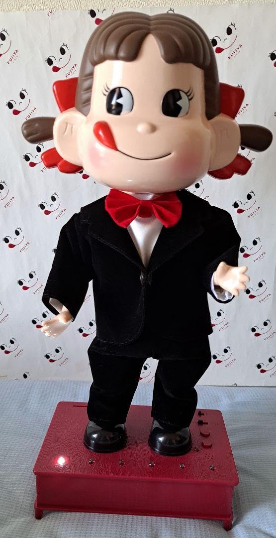 【新品未使用】不二家　ダンシング ペコちゃん Amazon | 不二家 ダンシングペコちゃん人形(最新型) | 人形