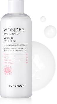TONYMOLY Wonder Ceramide Mochi Toner, Lotion, Large Capacity, Ceramide, Hyaluronic Acid, Moisturizing, Sensitive Skin, Panthenol, CICA