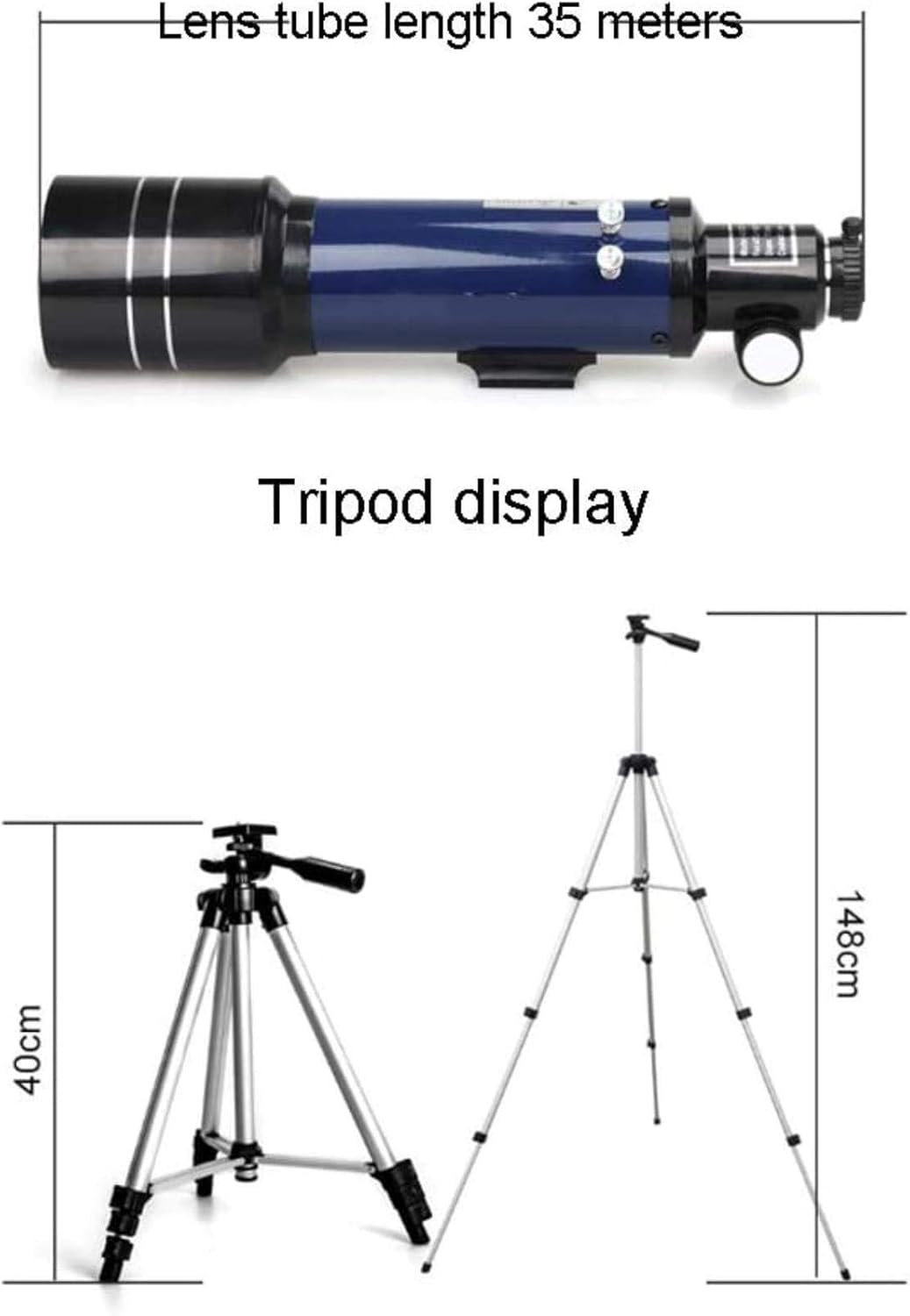 Telescope Telescope for s,Beginners,70mm Aperture 400mm Astronomical Refractor Telescope,Travel Telescope for Adult with Travel Bag