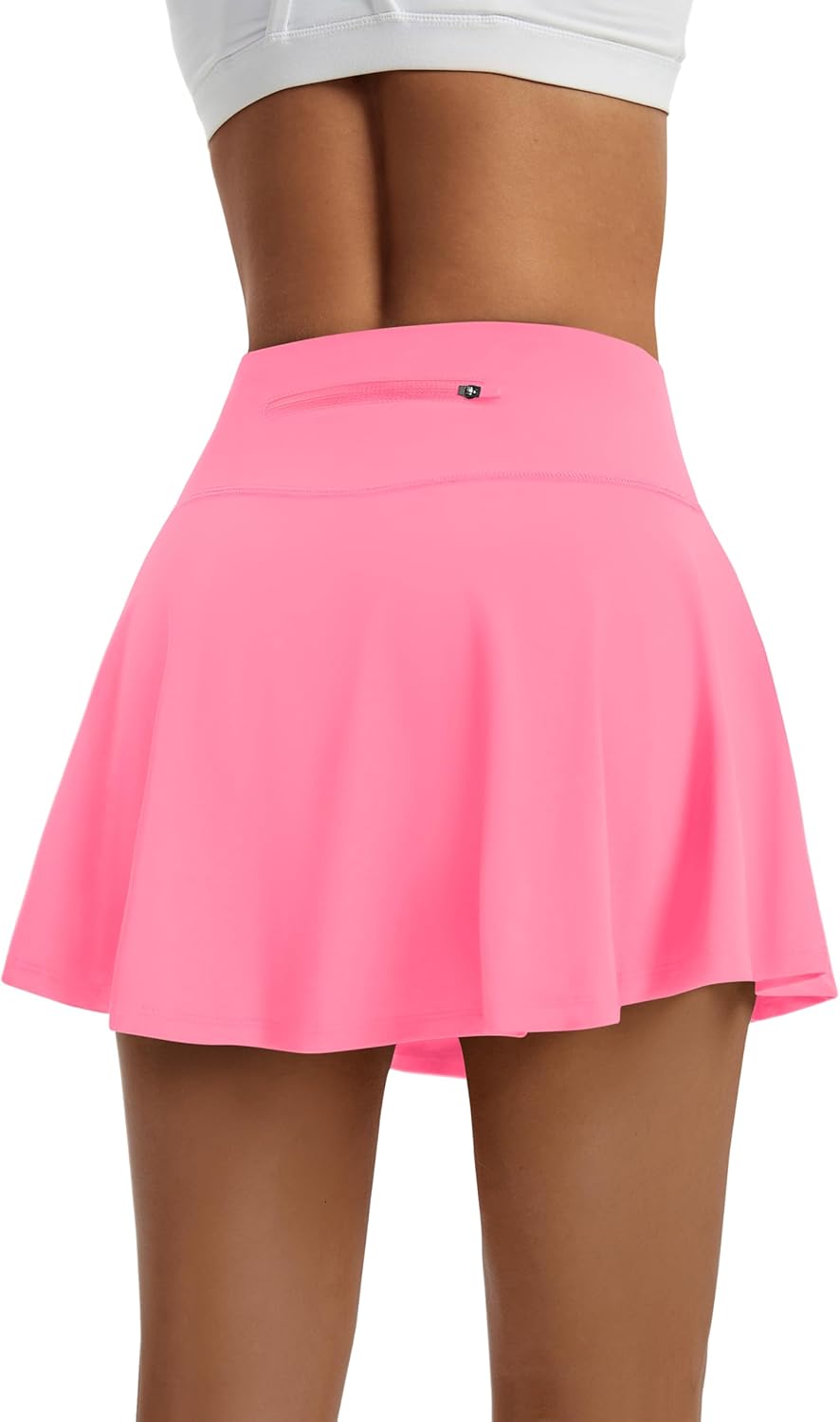 LXNMGO Women's High Waist Pleated Tennis Skirt with 4 Pockets Lightweight Athletic Golf Skorts Skirts for Running Workout