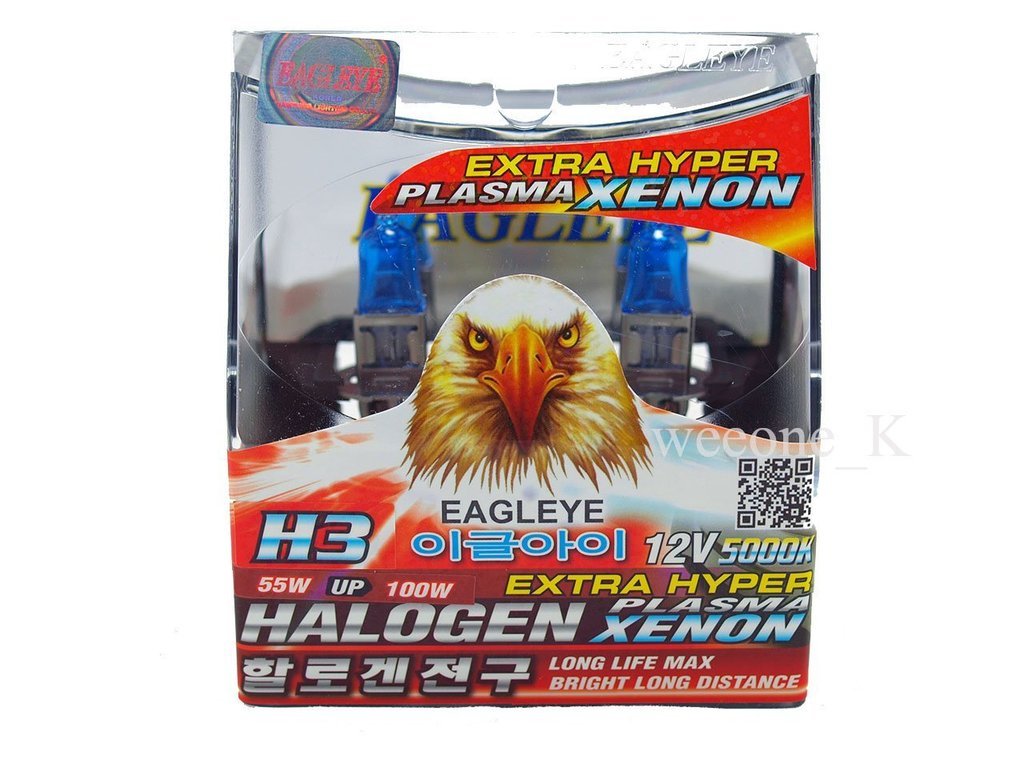 FOCO HALOGENO H3 12V 100W XENON JUEGO TOTAL - Autopartes Jiménez