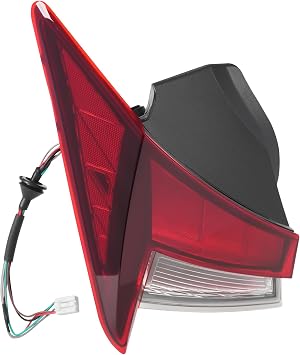 For 2021-2024Hyundai Elantra Tail Light, Left Driver Side Brake Rear Taillight Replacement Assembly Halogen OEM 92401-AA000, 92402-AA000 Left Tail Light
