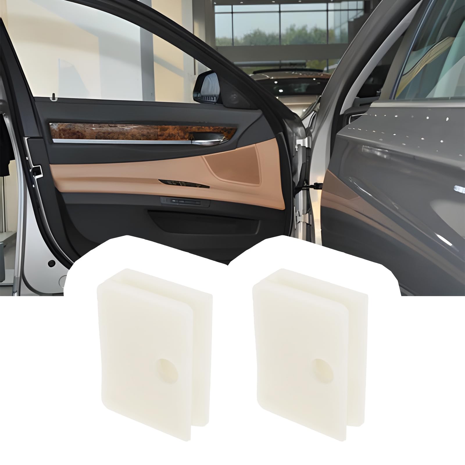 EMagTech 2 Pièces Support De Montage En Plastique Pour Vitre