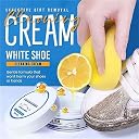 Marve White Shoe Cleaner Cream with Sponge Instant Shoe Whitener for White Shoes No-Wash Shoe Cleaning Kit White Sneaker Cleaner White Shoe Polish Sneaker Cleaning Kit Shoe Eraser Stain Remover 260gm gallery image
