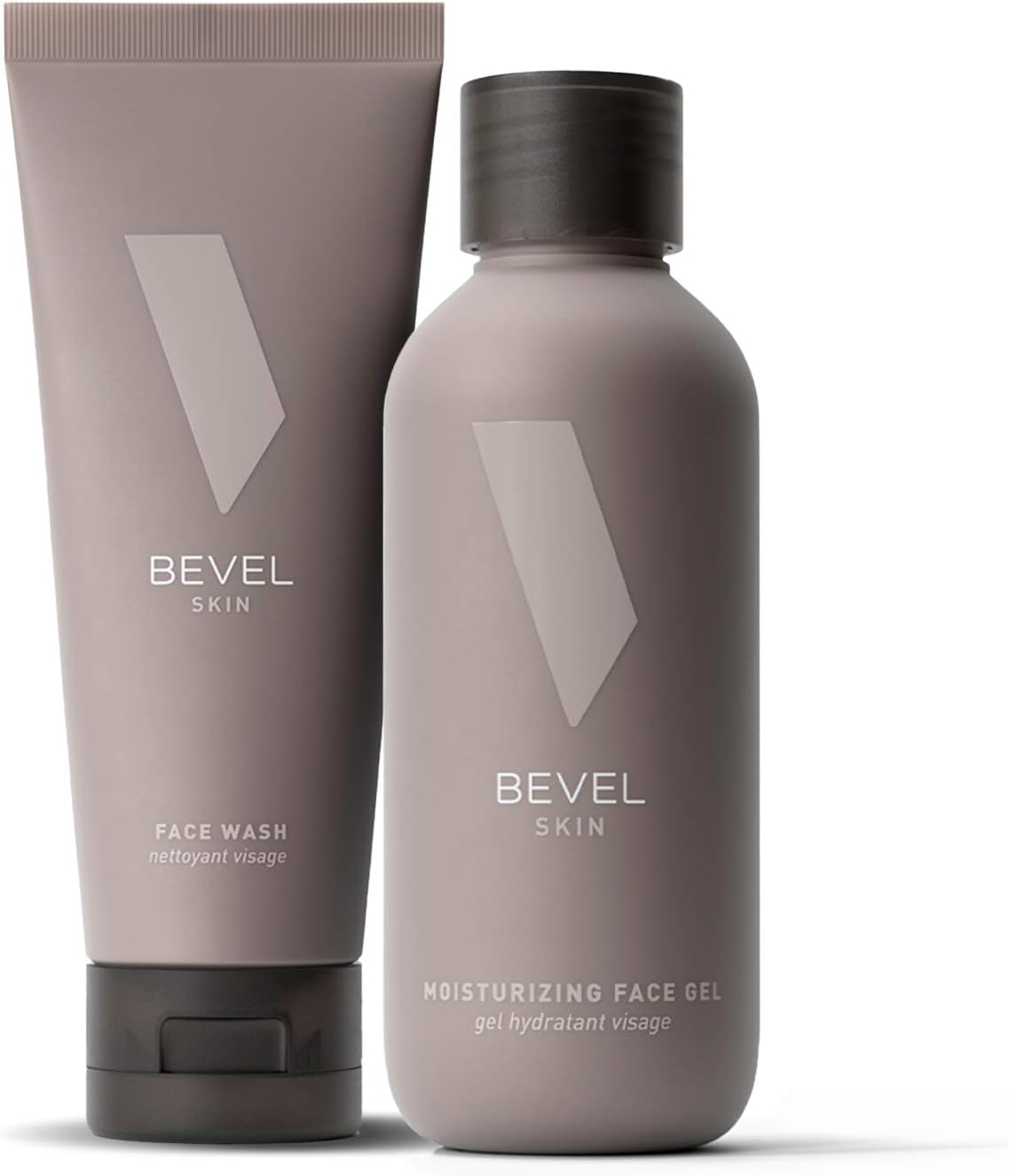 Bevel Face Gel & Face Wash Bundle Includes Face
