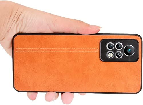 Miniatura 5 de Funda de teléfono para Infinix Note 11 Pro11s, funda para Infinix Note 11 Pro11s Funda protectora de piel sintética tipo vaca, antideslizante, a