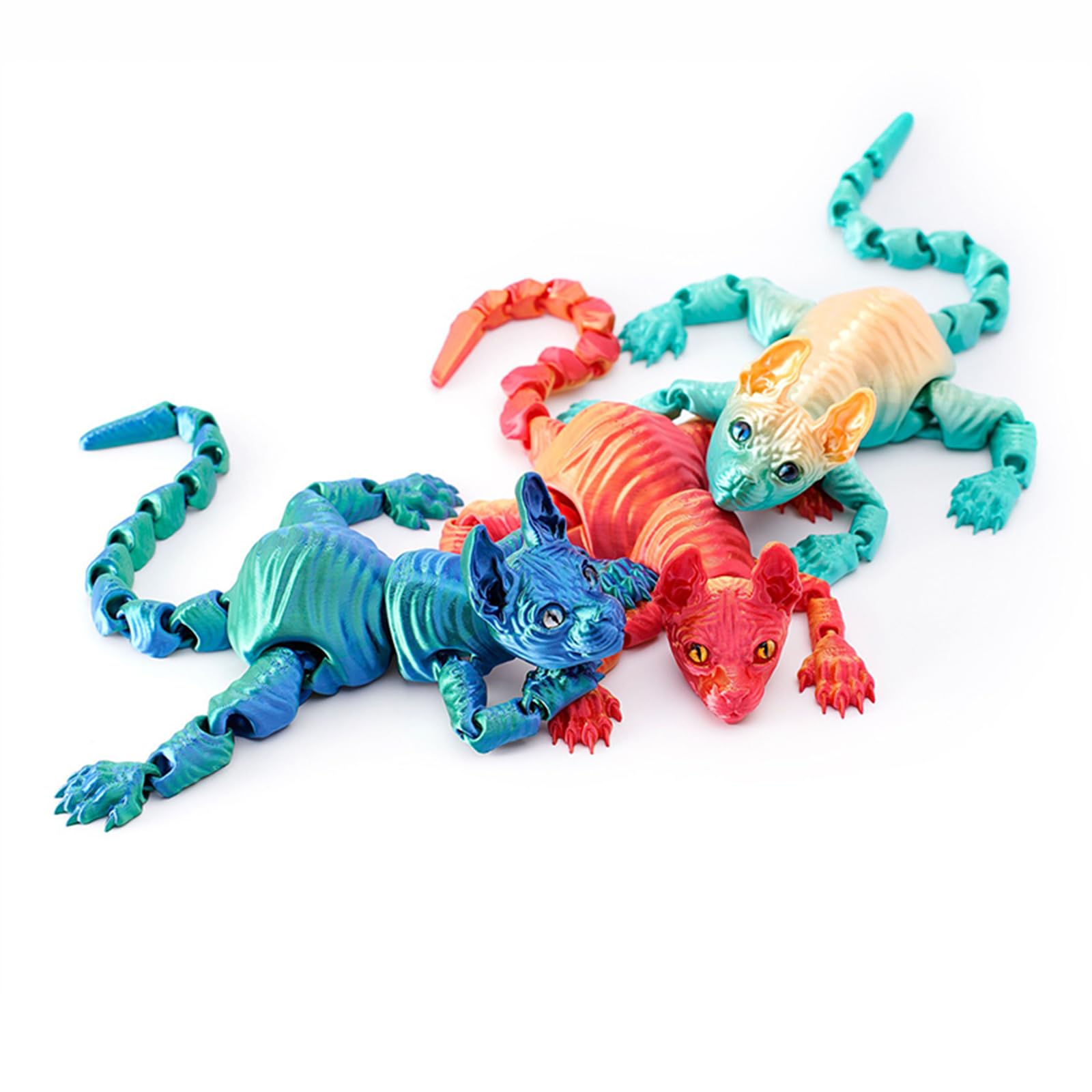 Giocattolo con gatto stampato in 3D,