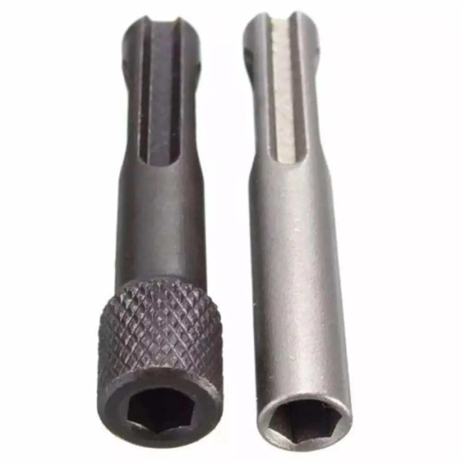 2Pcs Hexagon Shank Adapter Hexagon Screwdriver Shank Adapter Drill Bit Practical Quick Release Adapter for Hammer Drill