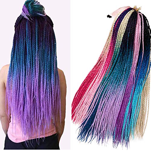 3pack/lot 24 inch Hair 30 Roots/pack Synthetic Hair for Women (3pack -2s/39#)