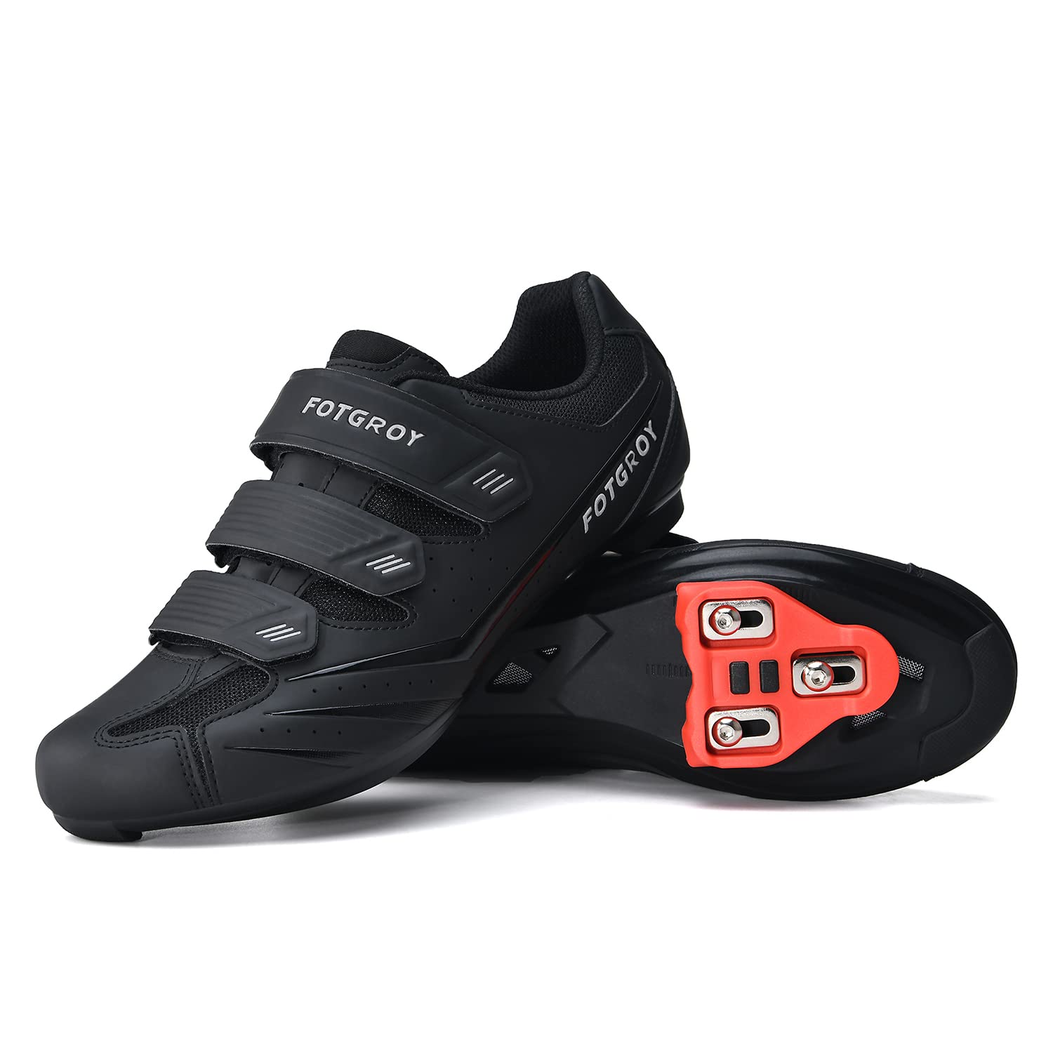 Hombre Zapatillas de Ciclismo para Mujer, Zapatillas Peloton Compatibles SPD ARC Look Delta con Tacos, Zapatillas Unisex Montar Bicicleta Interior, Zapatillas Bicicletas de Carretera Exterior