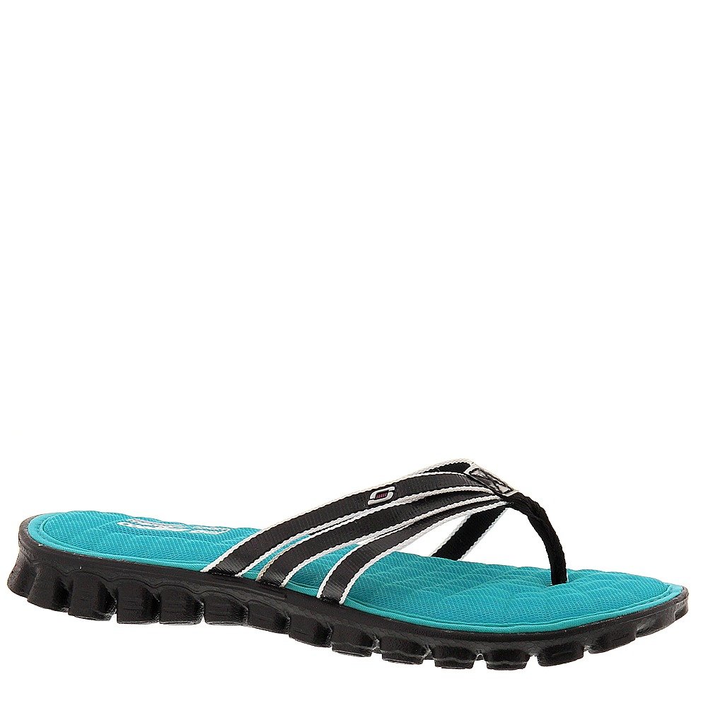 Skechers Women's Sport Active Sandal, Black, 6 M US