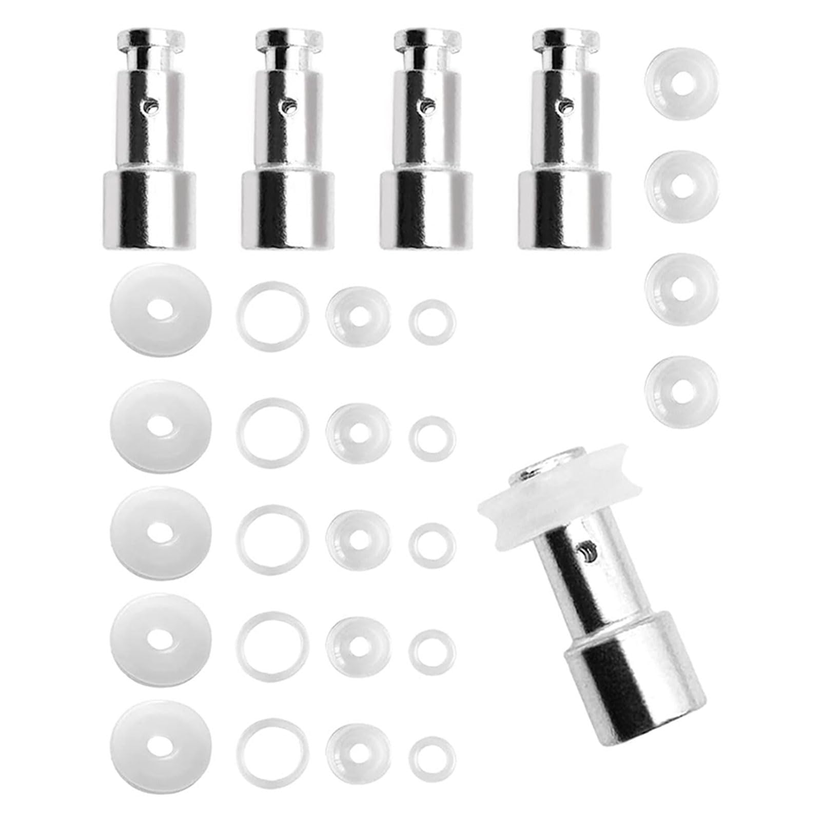 Durables Clear Silicone Gasket Floats and Sealing Set Replacement Set for Various Cooker Model