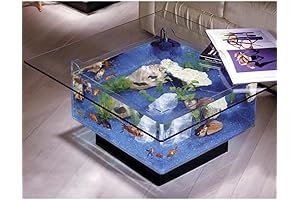 Fountain 25-Gallon Aqua Coffee Table Aquarium Tank