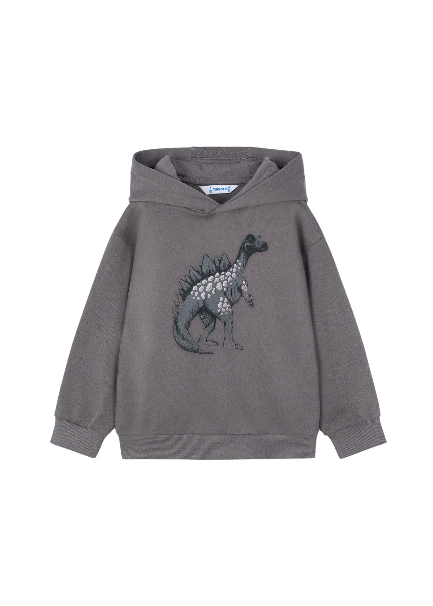 Pullover Mayoral gris con estampado en relieve para niño ideal para uso diario 6