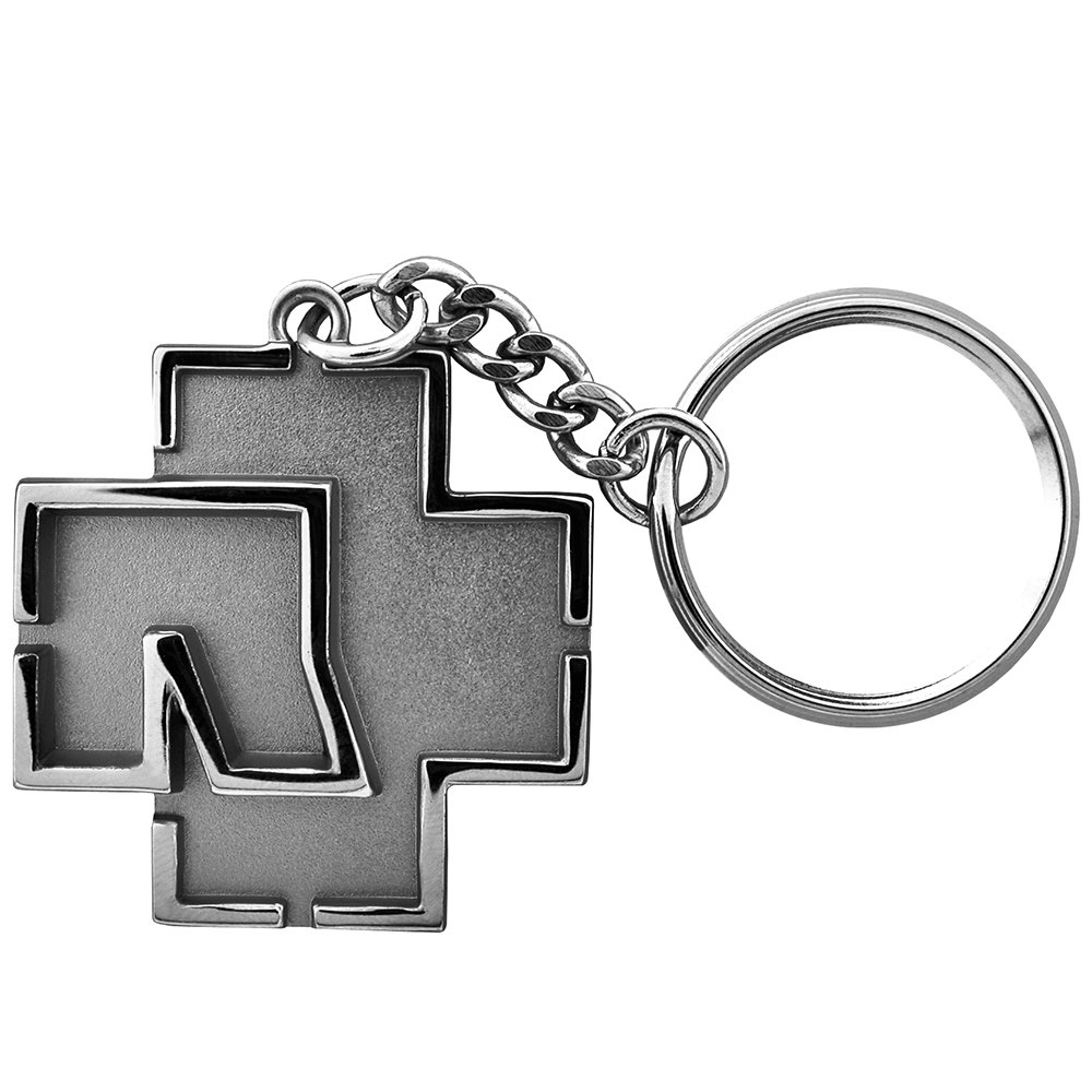 Rammstein Silver "Logo Keyring Pendant Schlüsselanhänger