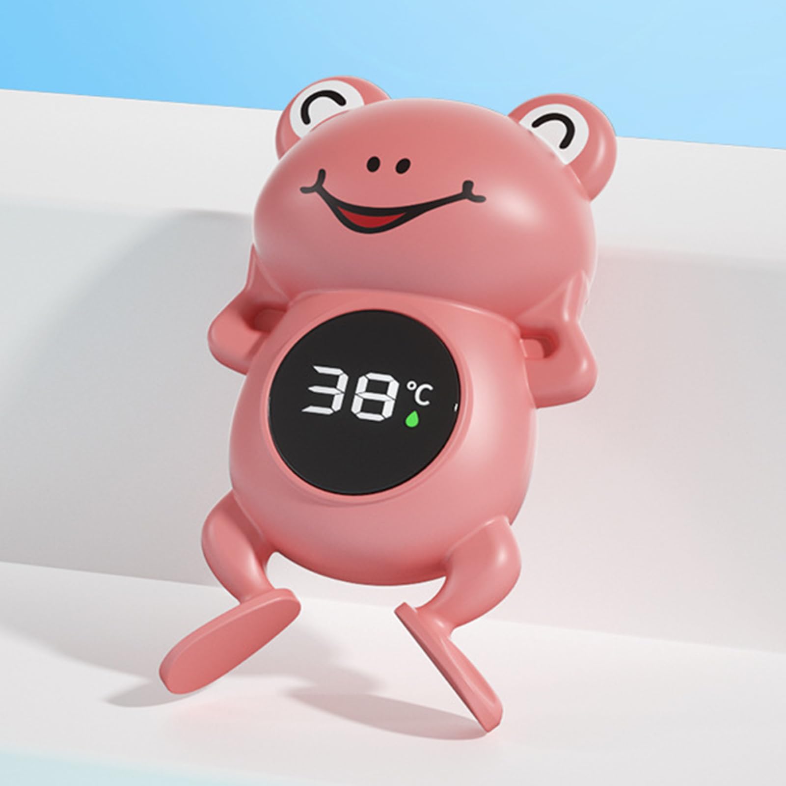 Termómetro de agua para bebé,Termómetro de baño de bebé lindo de dibujos animados impermeable Termómetro de bañera,Termómetro de Bañera, Termómetro de Ducha Tipo-C Para, Niños, Hogar