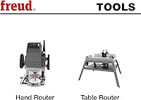 Vista 4 de Freud 50-118 3/4" x 1-3/4" Top Bearing Flush Trim Router Bit, 1/2" Shank