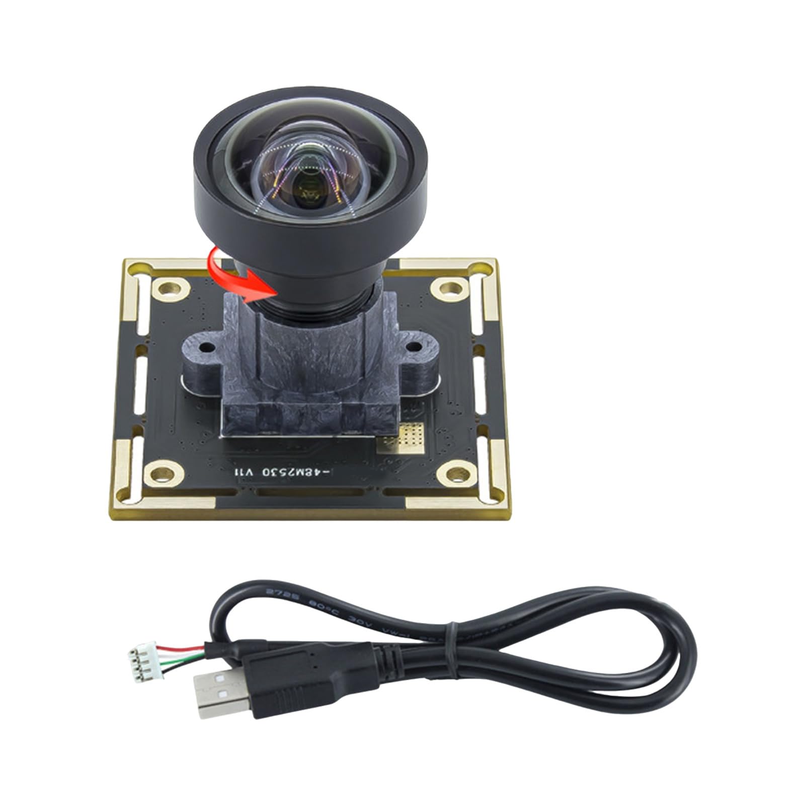 Webcam USB avanzata da 48 Che Utilizza, 107 Degrees Small