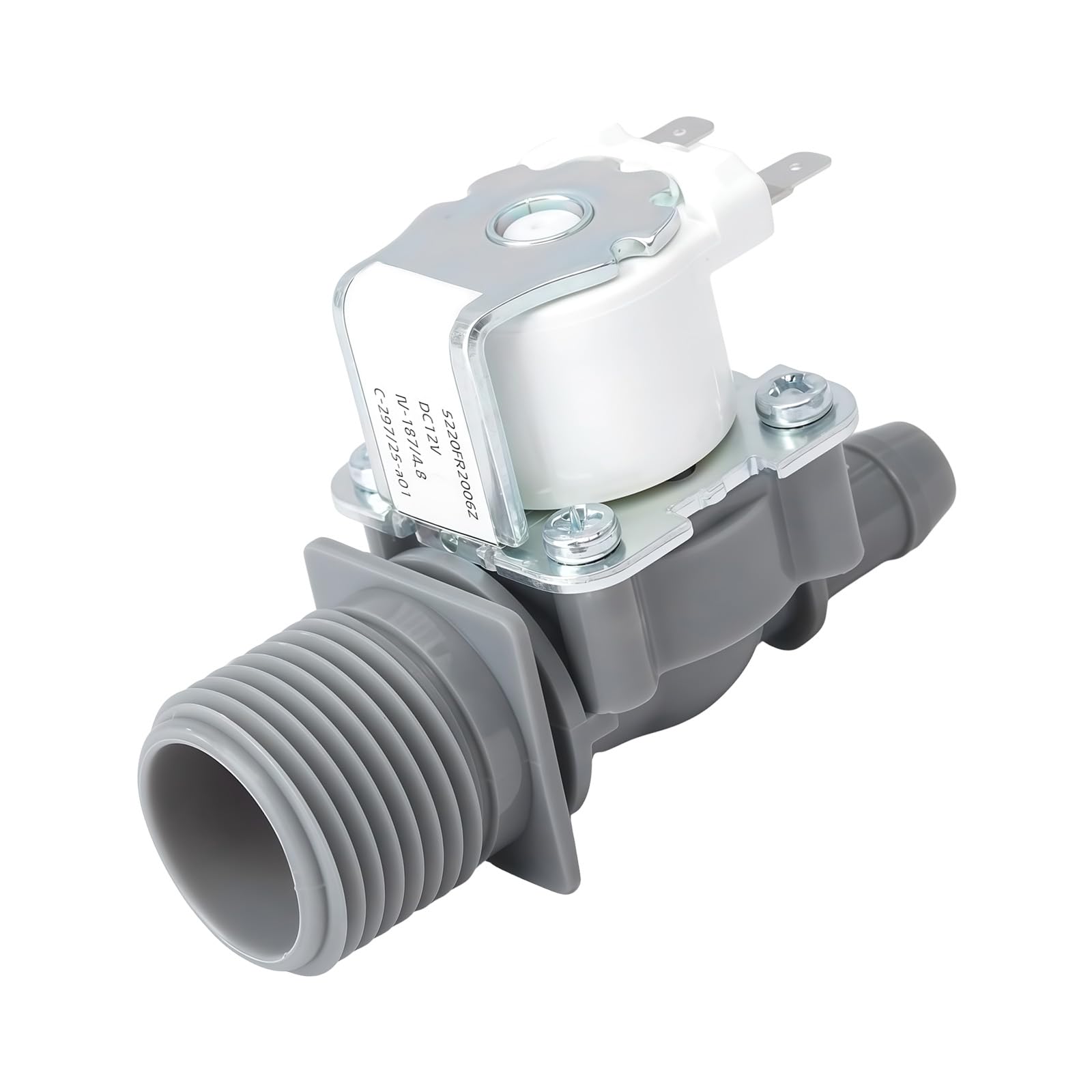 ERRORY Washing Machine Inlet Valves Replacement 5220FR2006Z Washer Water Inlet Solenoid Valves for Simple to Installation Electric Washers Replacement Part