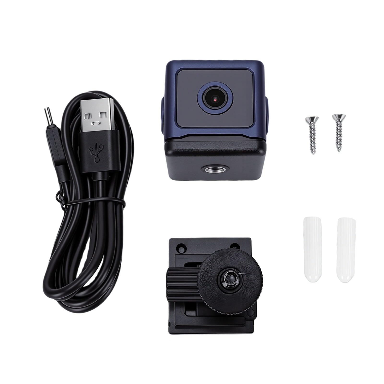 Annadue Telecamera di Sicurezza 1080P, WiFi 2.4GHz con Rilevamento