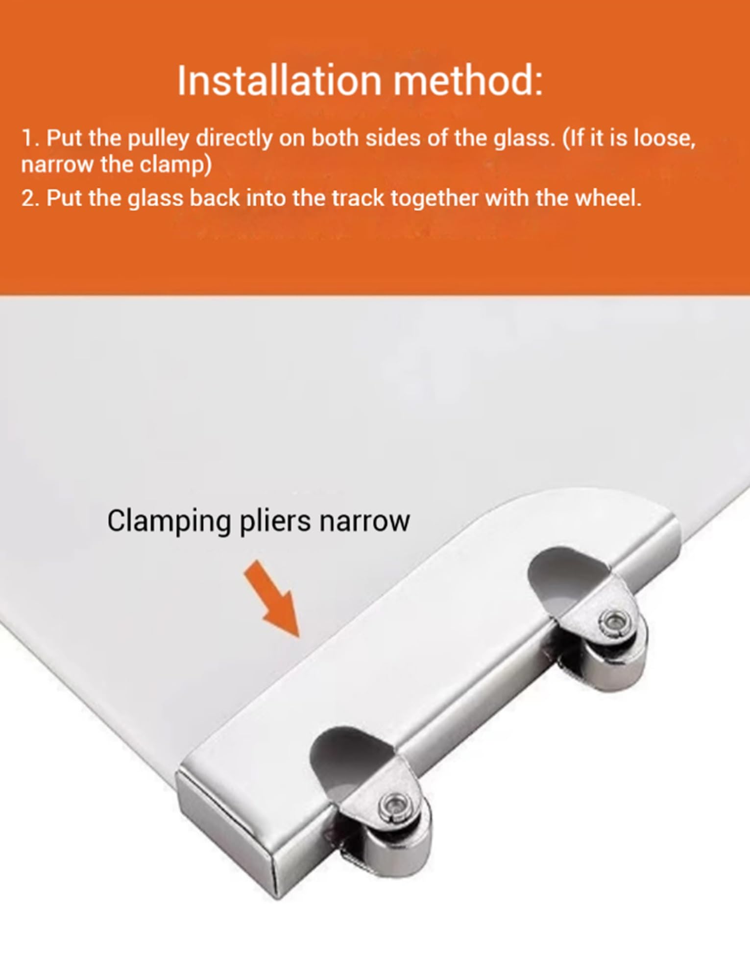 Set di guide for pulegge for porte scorrevoli a doppio binario: funzionamento fluido e silenzioso(70cm)