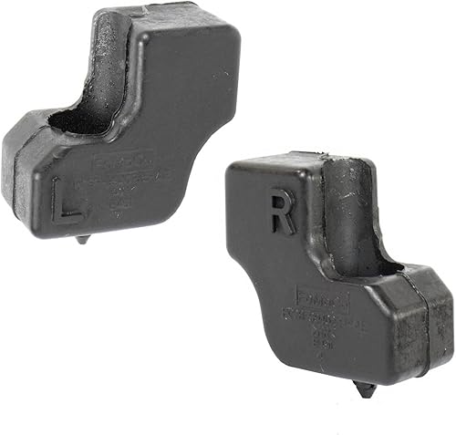 Ford Super Duty OEM 2017 a 2022 - Bujes de goma para parachoques de parachoques de goma para portón trasero LH RH Par