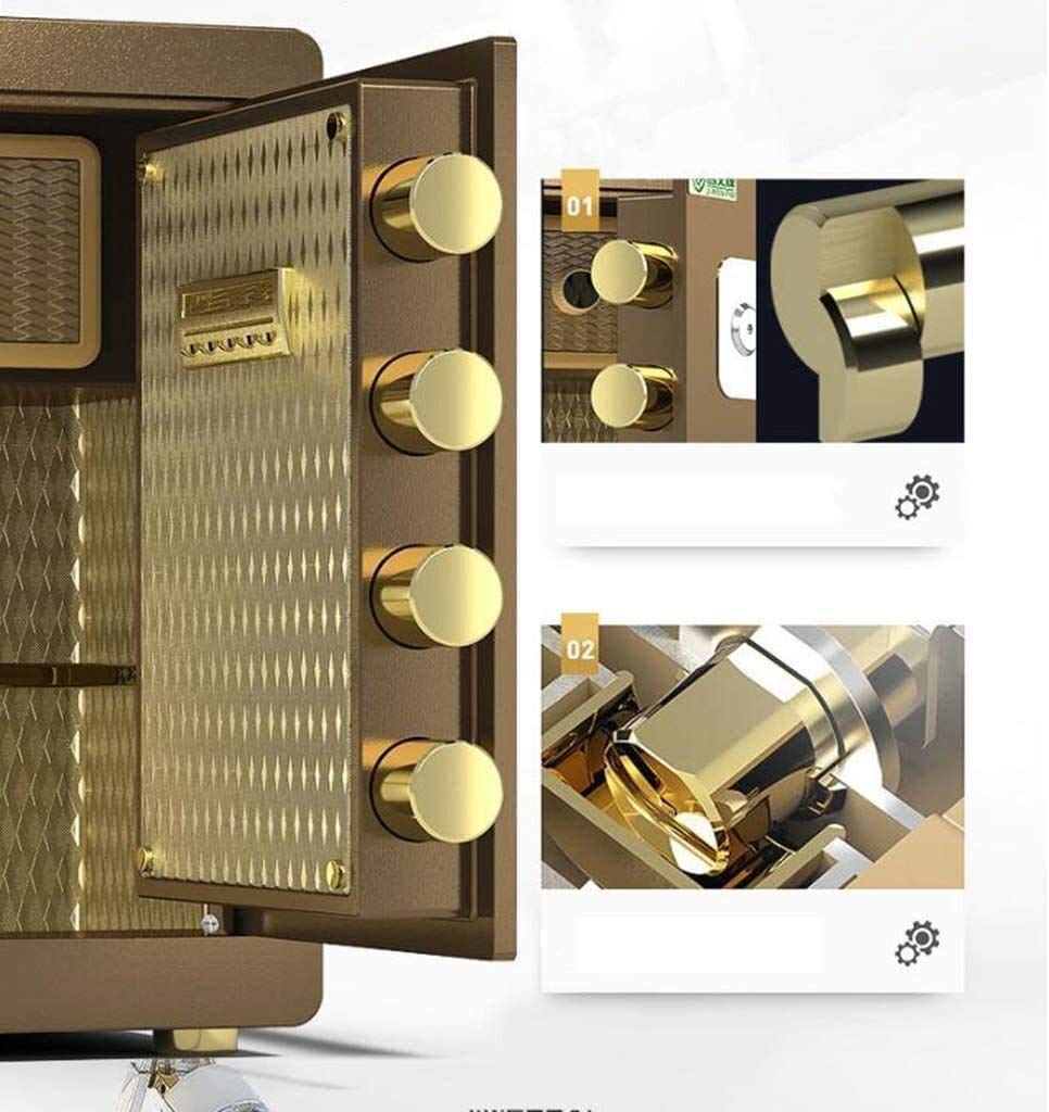 Tresor, Hom an Loc Boxe Allo Stee Mechanica Lock Double Protectio o Keep an Password Safe