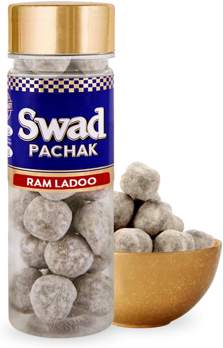Swad Pachak Imli Ram Laddu Indian Tamarind Pachak Mukhwas, 1 pack, 130 gms